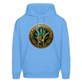 ILLINOIS PIPEFILLERS LOCAL 420 F/B DESIGN Men's Hoodie - carolina blue