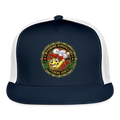 WYOMING PIPEFILLERS LOCAL 420 Trucker Hat - navy/white