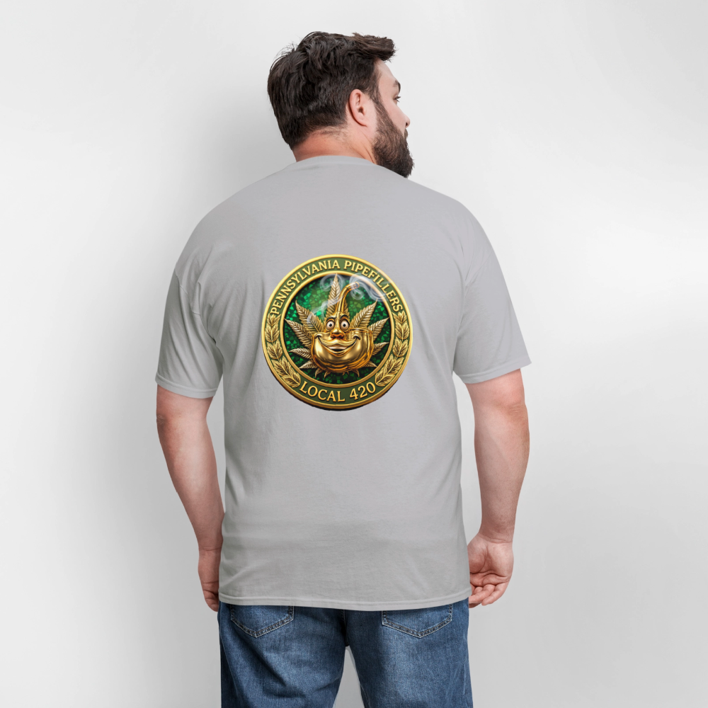 PENNSYLVANIA PIPEFILLERS LOCAL 420 F/B DESIGNS Men's T-Shirt - rock