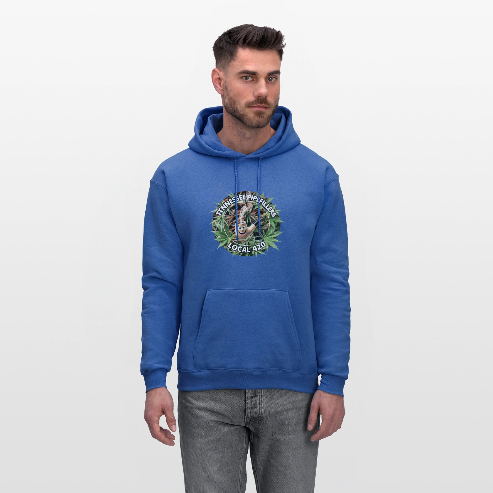 TENNESSEE PIPEFILLERS LOCAL 420 F/B DESIGN Men's  Hoodie - royal blue