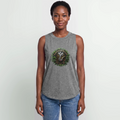 MASSACHUSETTS PIPEFILLERS LOCAL 420 Women's Relaxed Tank Top - granite heather 