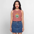 KANSAS PIPEFILLERS LOCAL 420 Women's Relaxed Tank Top - mauve