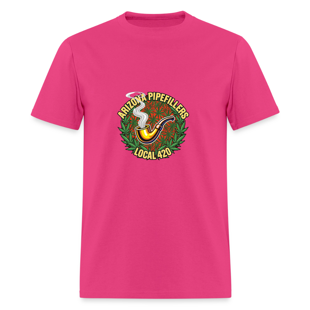 ARIZONA PIPEFILLERS LOCAL 420 MEN'S T-Shirt - fuchsia
