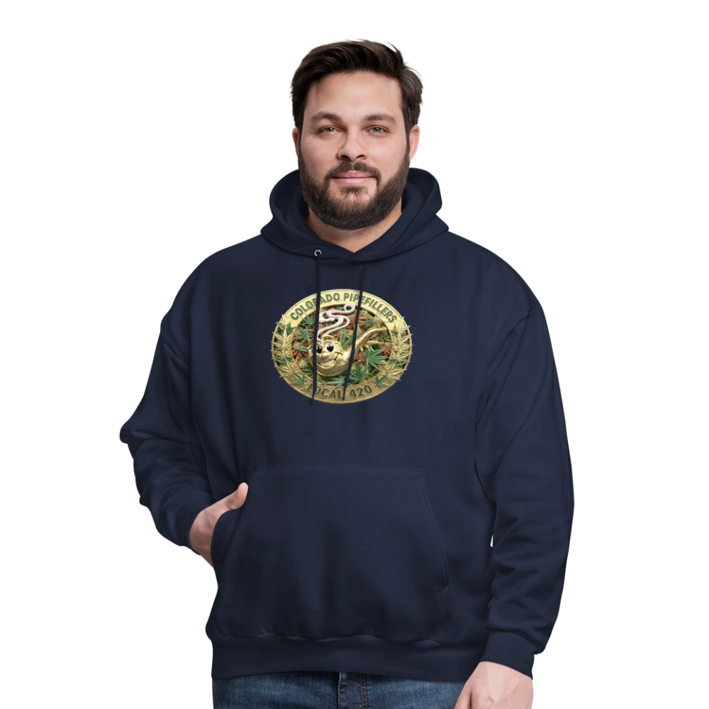 COLORADO PIPEFILLERS LOCAL 420 Men's Hoodie - navy