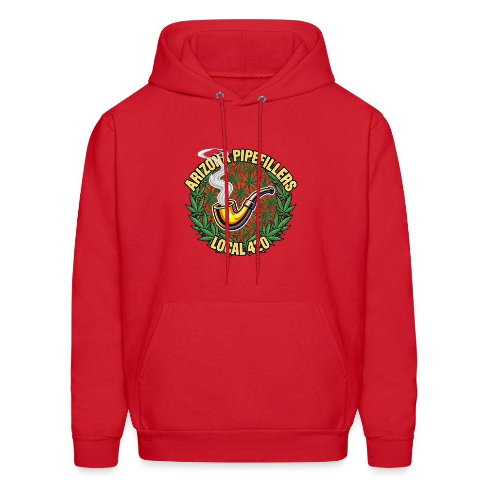 ARIZONA PIPEFILLERS LOCAL 420 F/B DESIGN Men's Hoodie - red