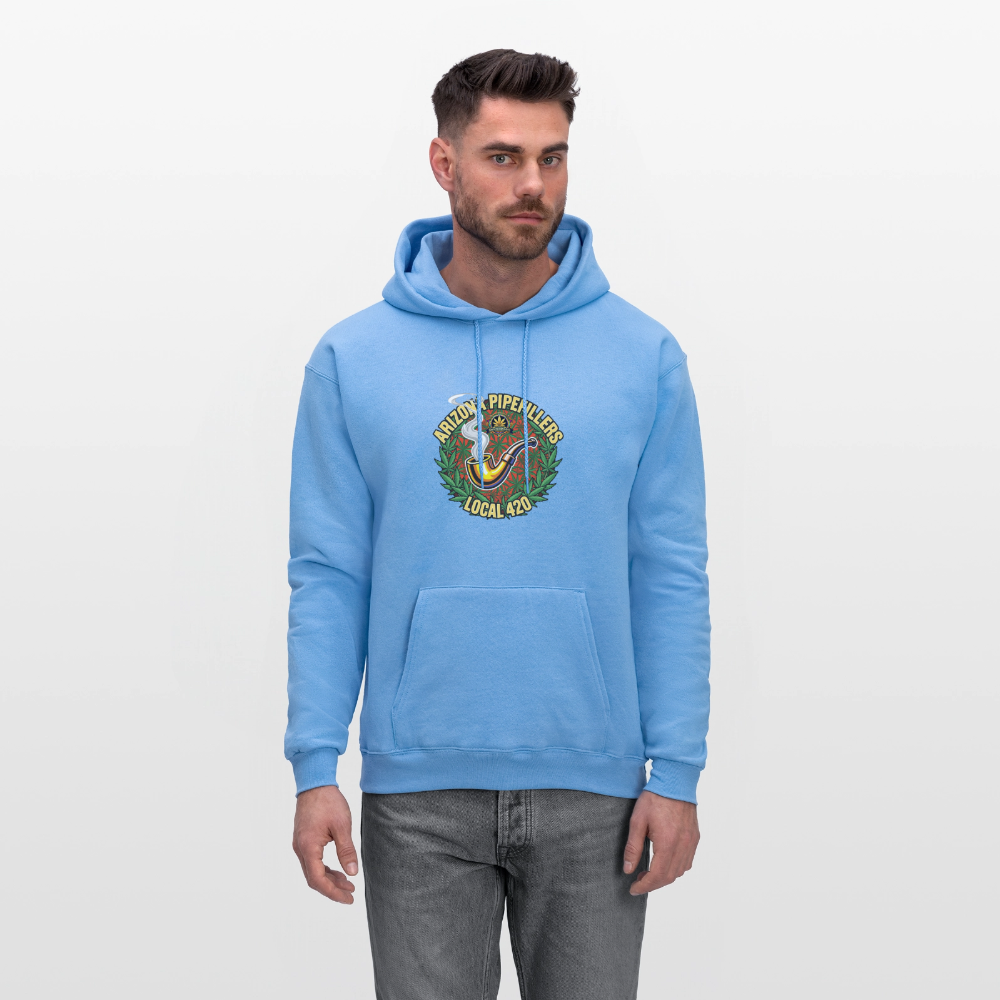 ARIZONA PIPEFILLERS LOCAL 420 Men's Hoodie - carolina blue