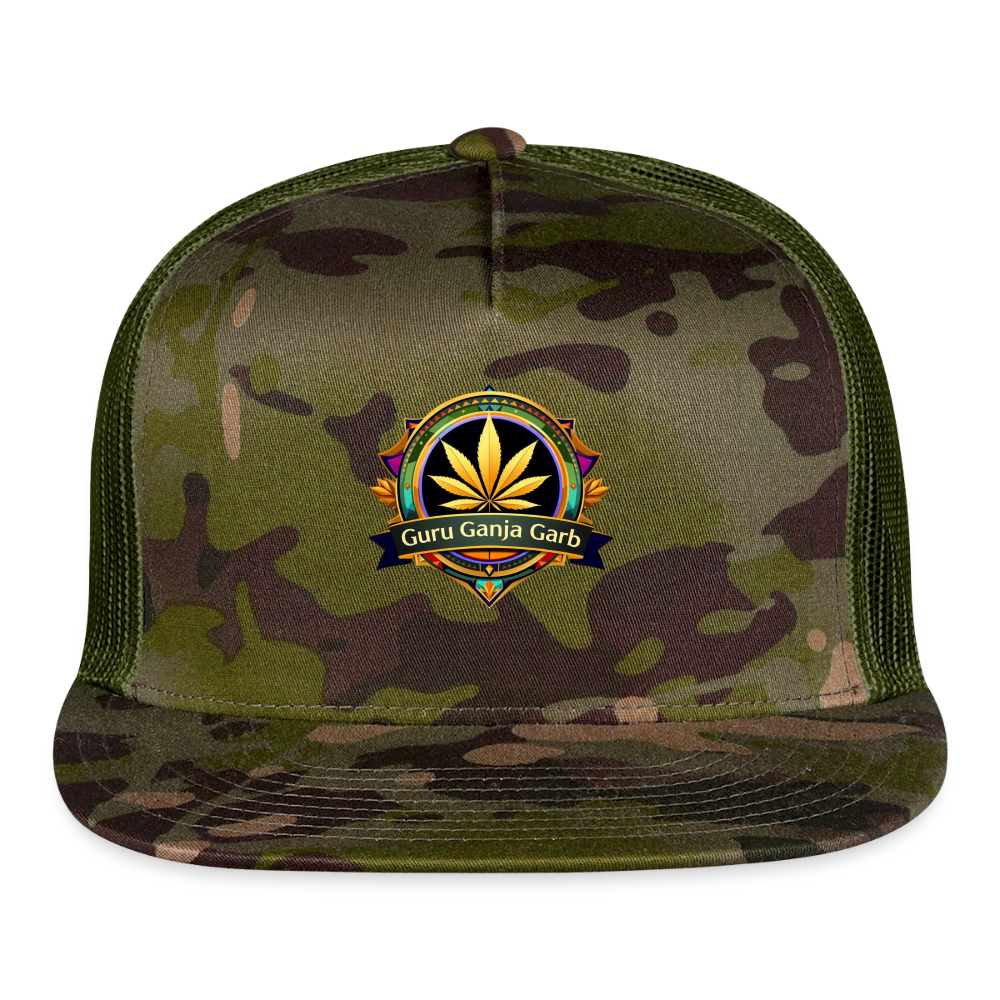 GURUGANJAGARB.COM Trucker Hat - MultiCam\green