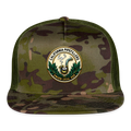 CALIFORNIA PIPEFILLERS UNION LOCAL 420 CAMO Trucker Hat - MultiCam\green