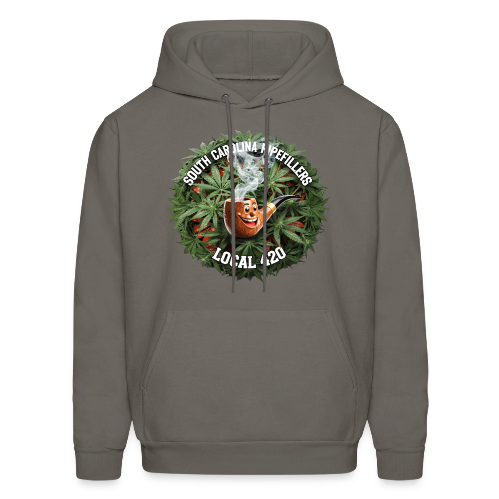 SOUTH CAROLINA PIPEFILLERS LOCAL 420 Men's Hoodie - asphalt gray