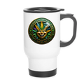 LOUISIANA PIPEFILLERS LOCAL 420 14 oz. Stainless Steel Travel Mug - white