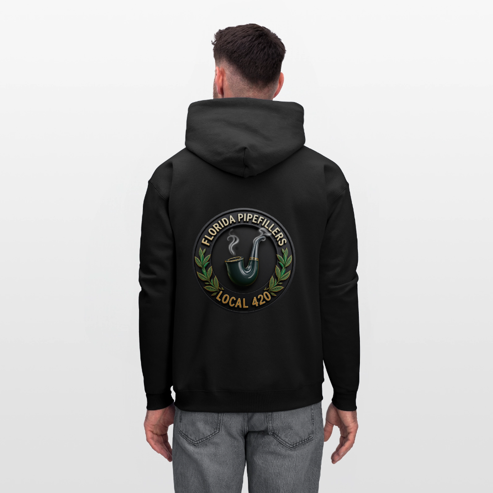 FLORIDA PIPEFILLERS LOCAL 420 F/B DESIGN Men's Hoodie - black