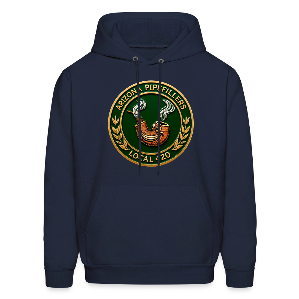 ARIZONIA PIPEFILLERS LOCAL 420 Men's Hoodie - navy