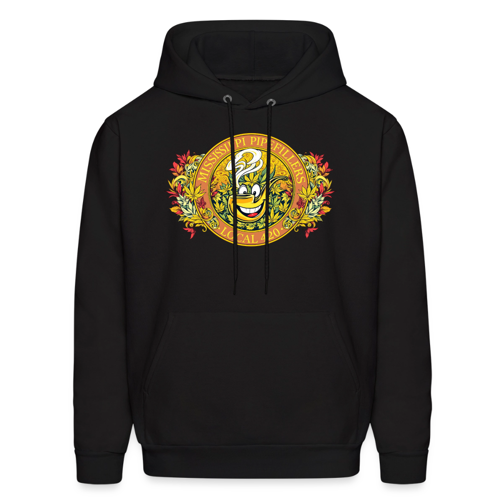 MISSISSIPPI PIPEFILLERS LOCAL 420 F/B DESIGNS Men's Hoodie - black