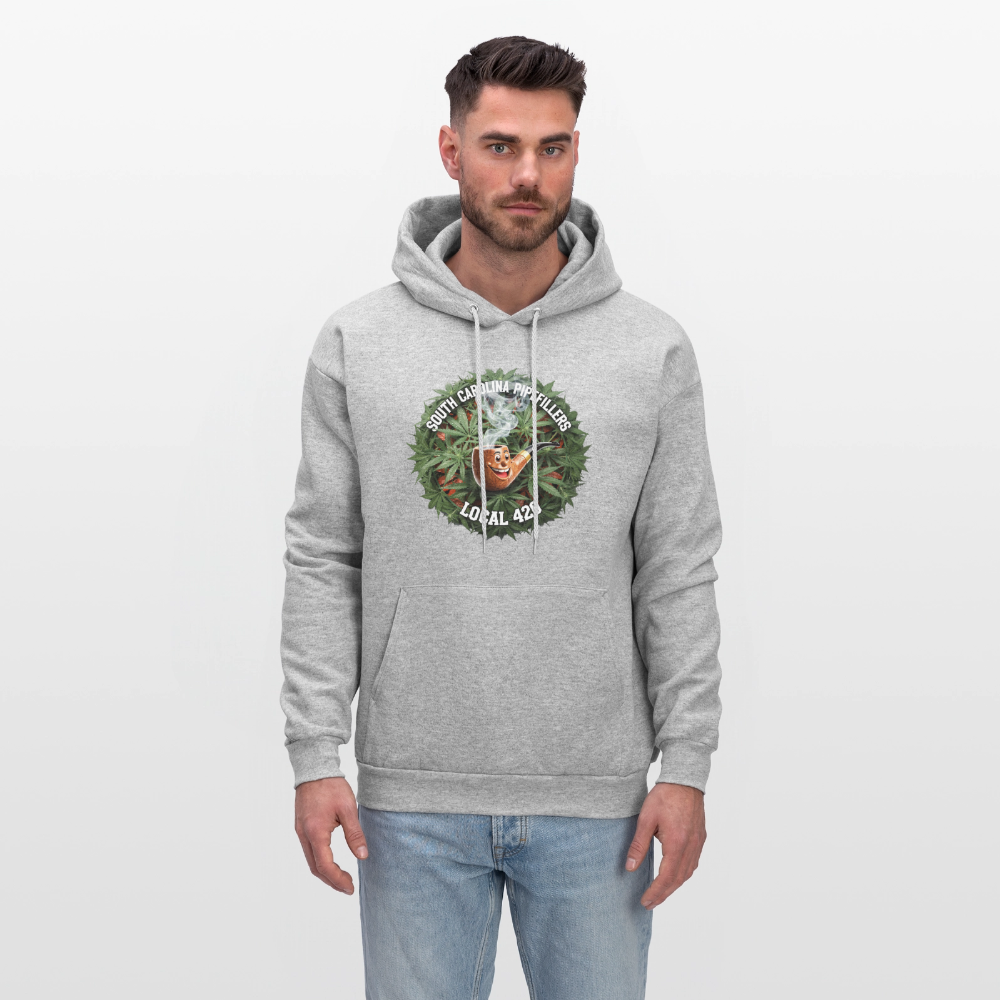 SOUTH CAROLINA PIPEFILLERS LOCAL 420 Men's Hoodie - heather gray