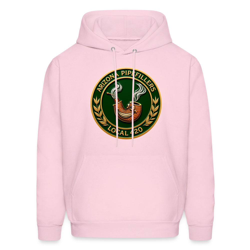 ARIZONIA PIPEFILLERS LOCAL 420 Men's Hoodie - pale pink