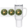 VIRGINIA PIPEFILLERS LOCAL 420 40oz Stainless Steel Travel Tumbler - white