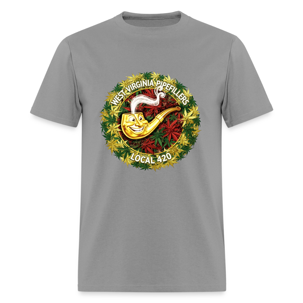 WEST VIRGINIA PIPIEFILLERS LOCAL 420 Men's T-Shirt - rock