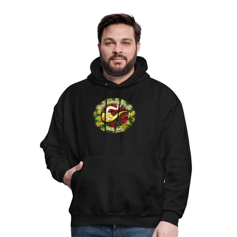 WEST VIRGINIA PIPIEFILLERS LOCAL 420 Men's Hoodie - black