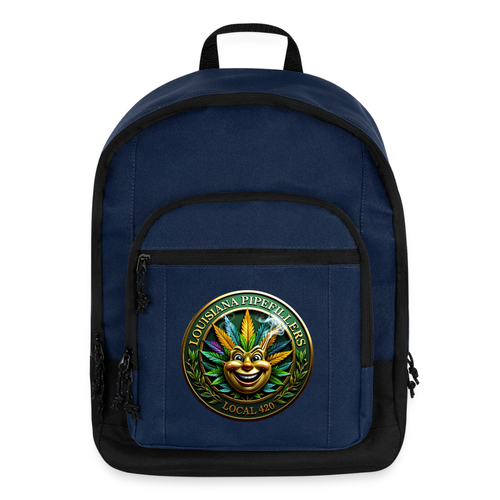 LOUISIANA PIPEFILLERS LOCAL 420 Basic Backpack - navy