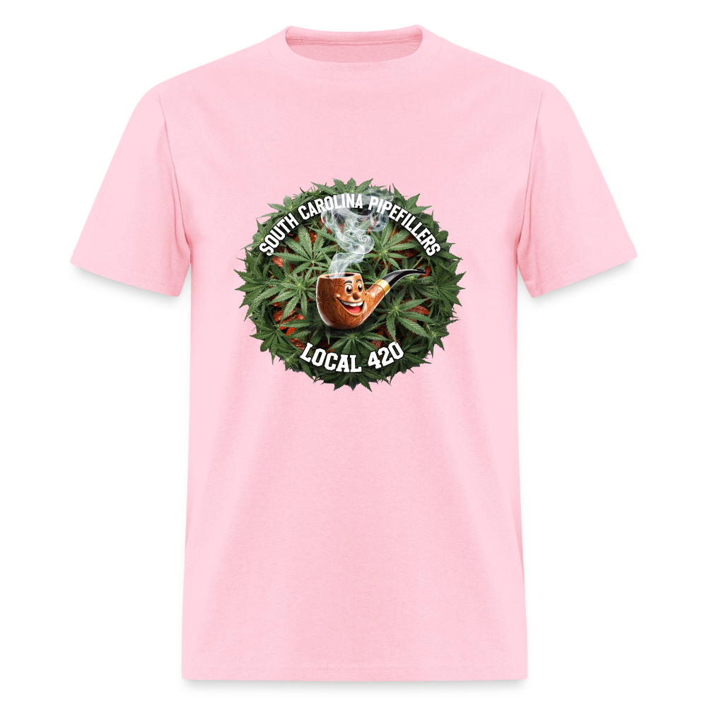 SOUTH CAROLINA PIPEFILLERS LOCAL 420 Men's T-Shirt - pink