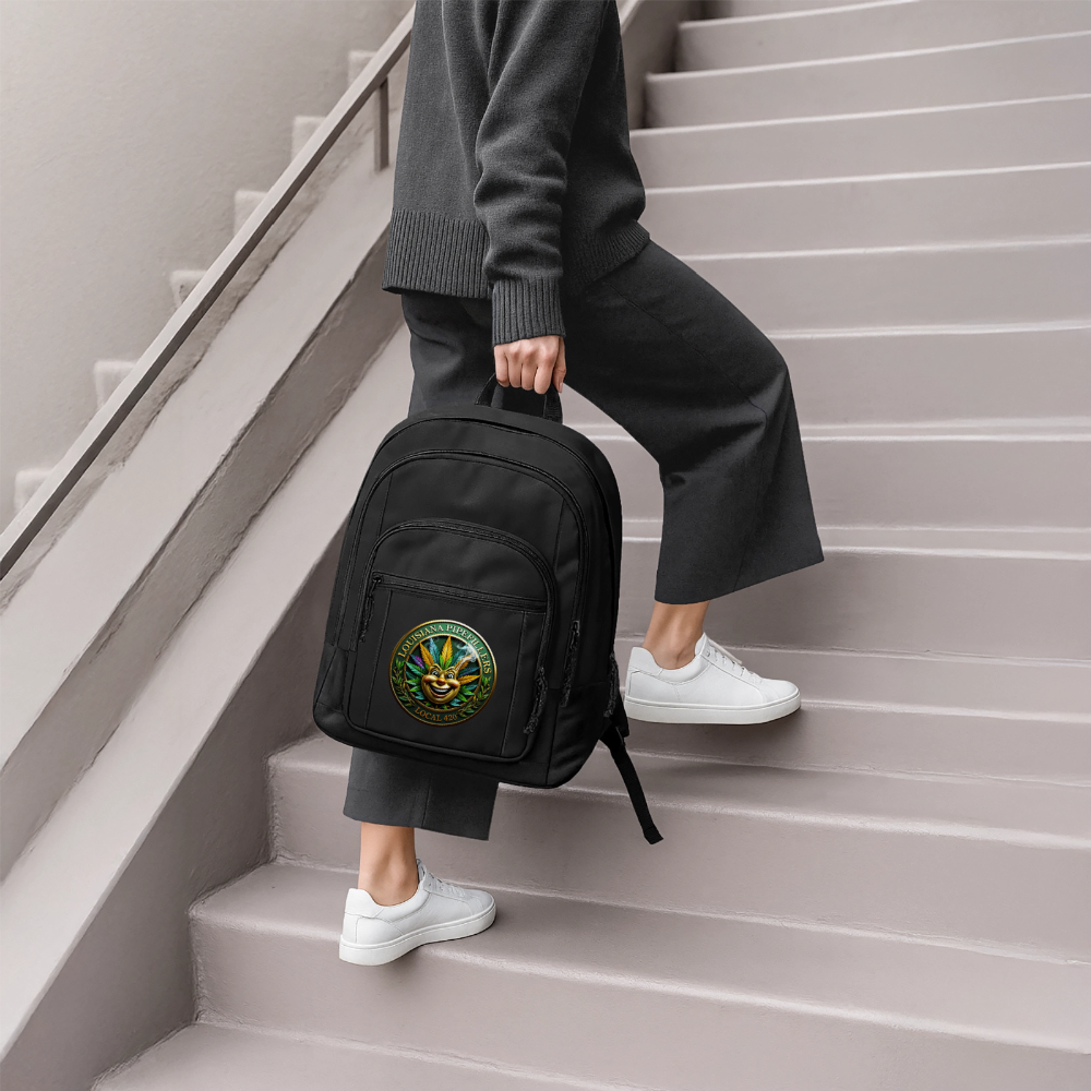 LOUISIANA PIPEFILLERS LOCAL 420 Basic Backpack - black