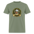 TEXAS PIPEFILLERS LOCAL 420 F/B DESIGN Men's T-Shirt - military green