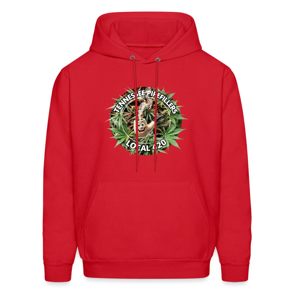 TENNESSEE PIPEFILLERS LOCAL 420 F/B DESIGN Men's  Hoodie - red