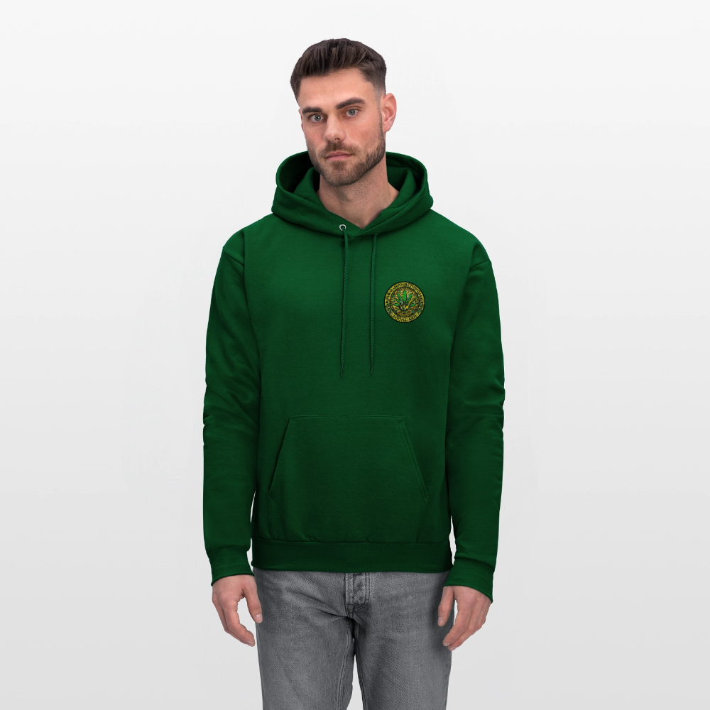 NEW HAMSHIRE PIPEFILLERS LOCAL 420 Men's Hoodie - forest green