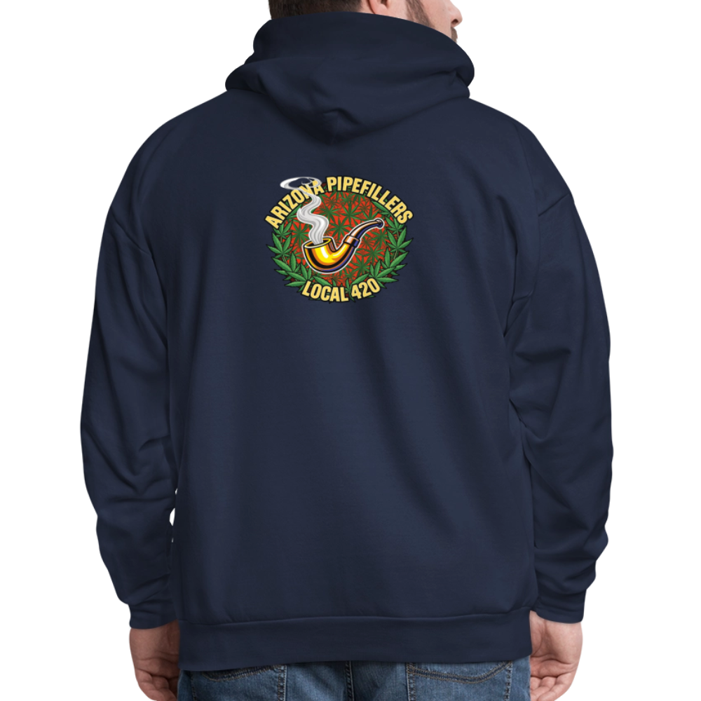 ARIZONA PIPEFILLERS LOCAL 420 F/B DESIGN Men's Hoodie - navy