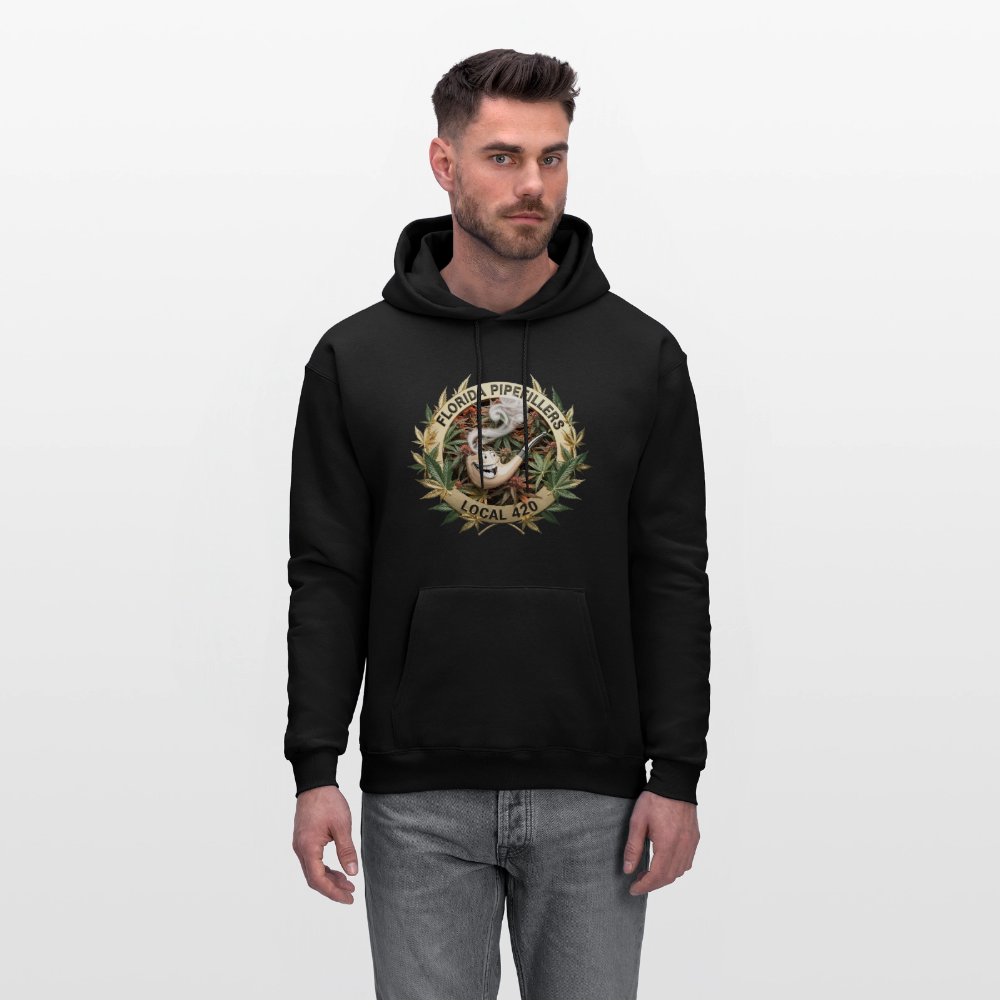 FLORIDA PIPEFILLERS LOCAL 420 Men's Hoodie - black