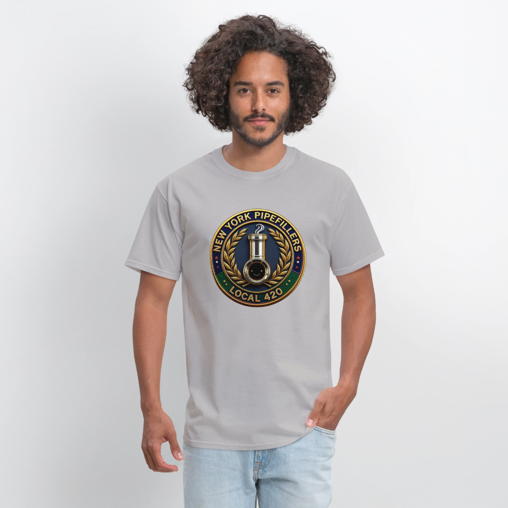 NEW YORK PIPEFILLERS LOCAL 420 Men's T-Shirt - rock