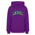 ROLL ME A BLUNT Women's Hoodie - purple