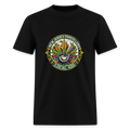 NEW JERSEY PIPEFILLERS LOCAL 420 F/B DESIGN Men's T-Shirt - black