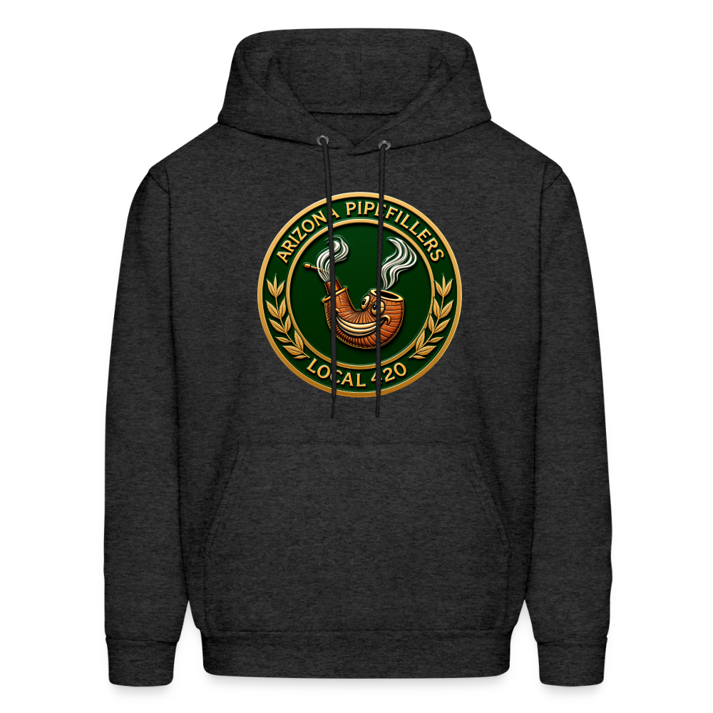 ARIZONIA PIPEFILLERS LOCAL 420 Men's Hoodie - charcoal grey