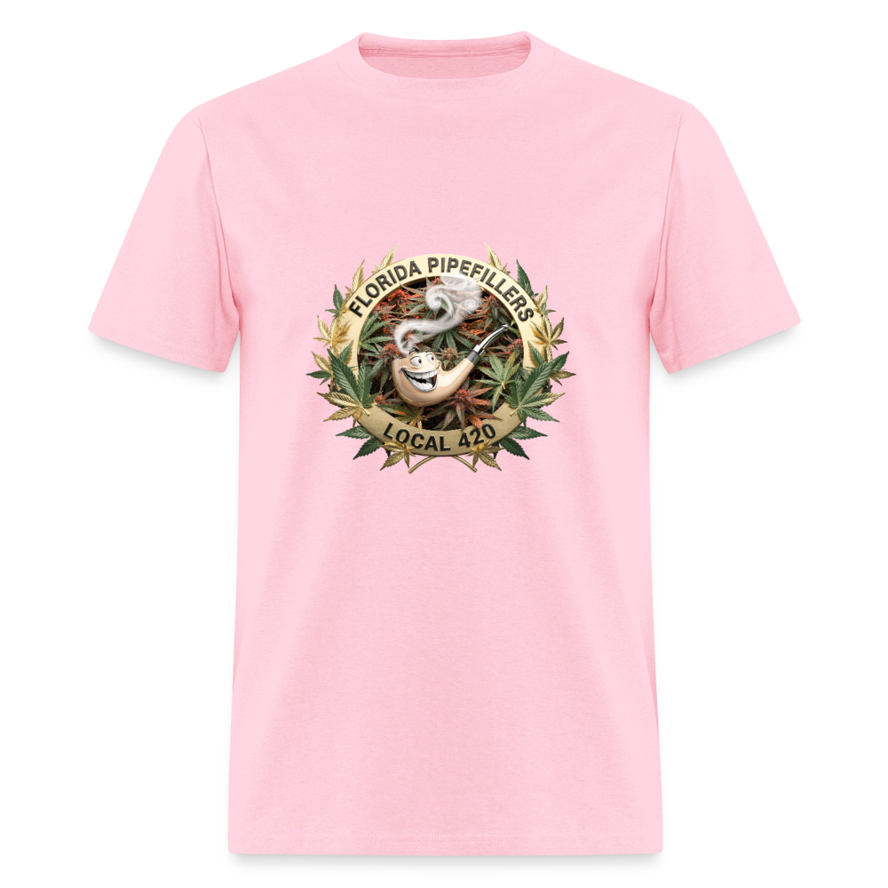 FLORIDA PIPEFILLERS LOCAL 420 Men's T-Shirt - pink