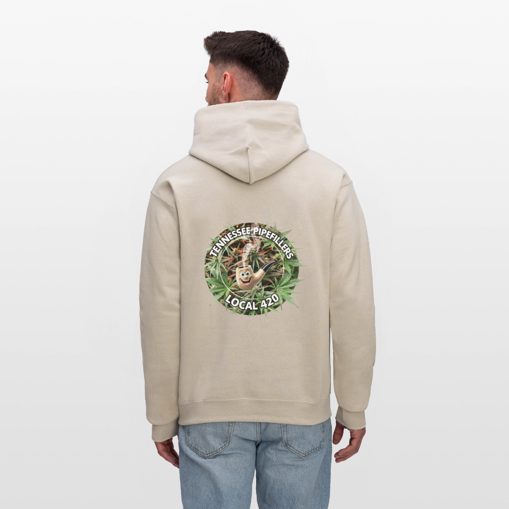TENNESSEE PIPEFILLERS LOCAL 420 F/B DESIGN Men's  Hoodie - Sand