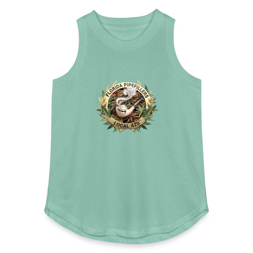 FLORIDA PIPEFILLERS LOCAL 420 Women's Relaxed Tank Top - saltwater