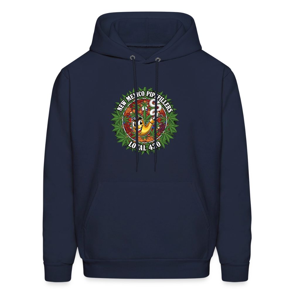 NEW MEXICO PIPEFILLERS LOCAL 420 Men's Hoodie - navy