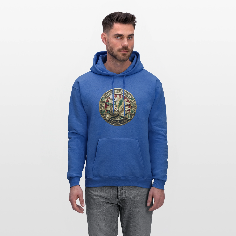 UTAH PIPEFILLERS LOCAL 420 Men's  Hoodie - royal blue