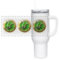 ALABAMA -PIPEFILLERS LOCAL 420 40 oz Stainless Steel Travel Tumbler - white