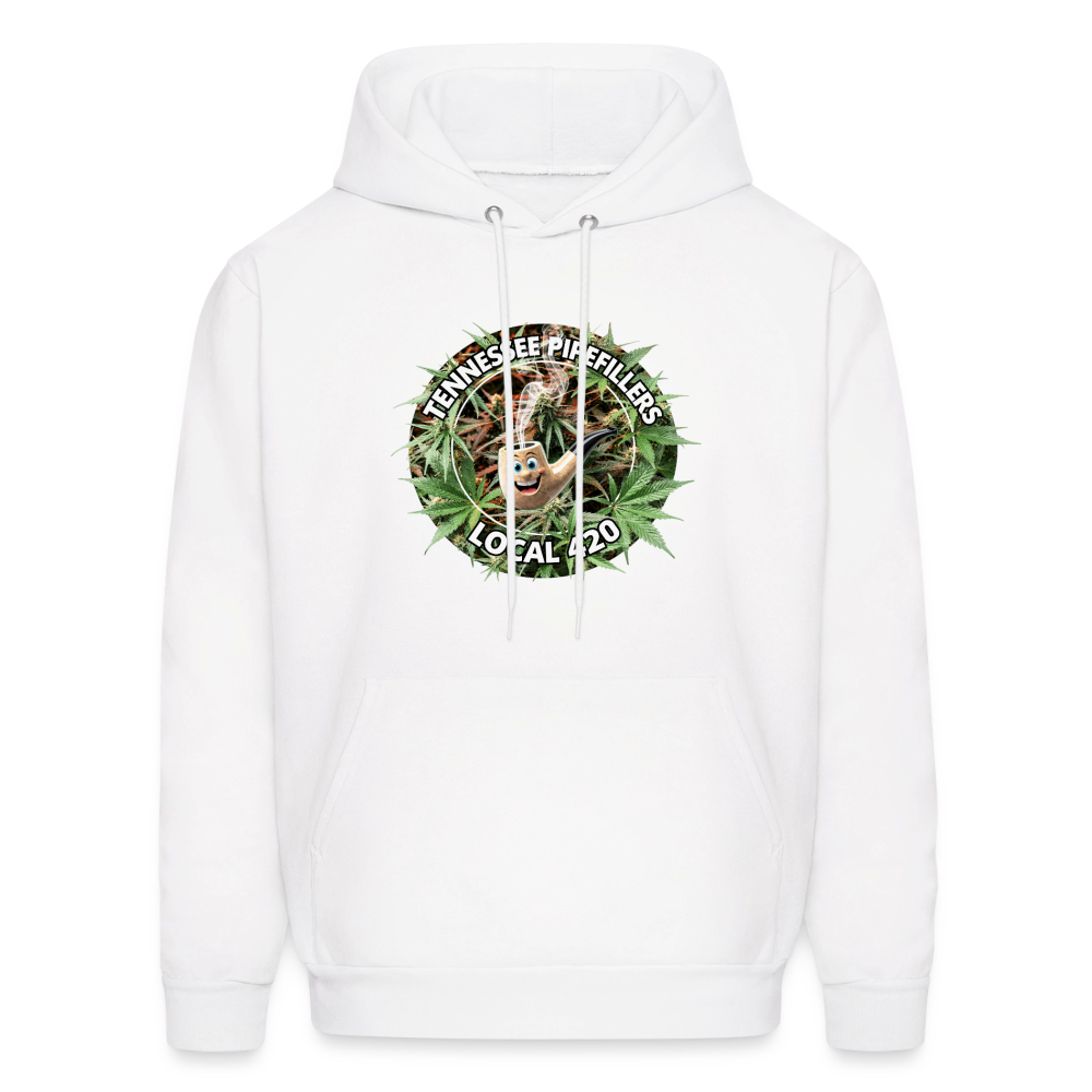 TENNESSEE PIPEFILLERS LOCAL 420 F/B DESIGN Men's  Hoodie - white