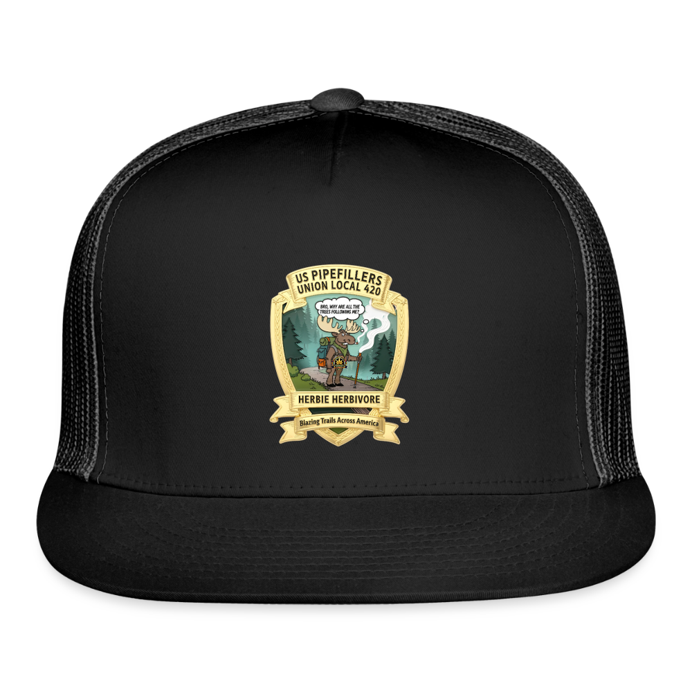 Trucker Hat - black/black