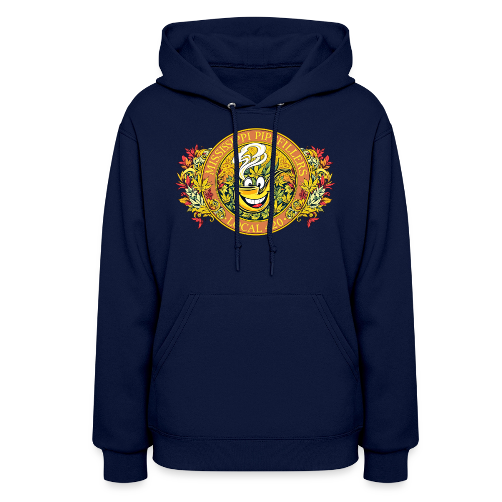 MISSISSIPPI PIPEFILLERS LOCAL 420 F/B DESIGNS Hoodie Women's Hoodie - navy