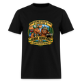 HERBIE HURBIVORE and BUDDY NEW ENGLAND PIPEFILLERS UNION LOCAL 420 Cotton Men's Tee - black