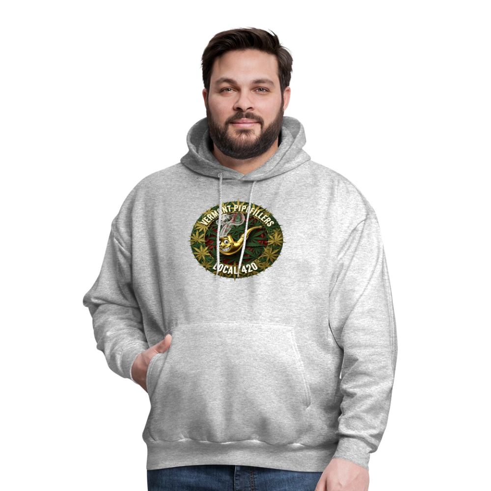 VERMONT PIPEFILLERS LOCAL 420 Men's Hoodie - heather gray