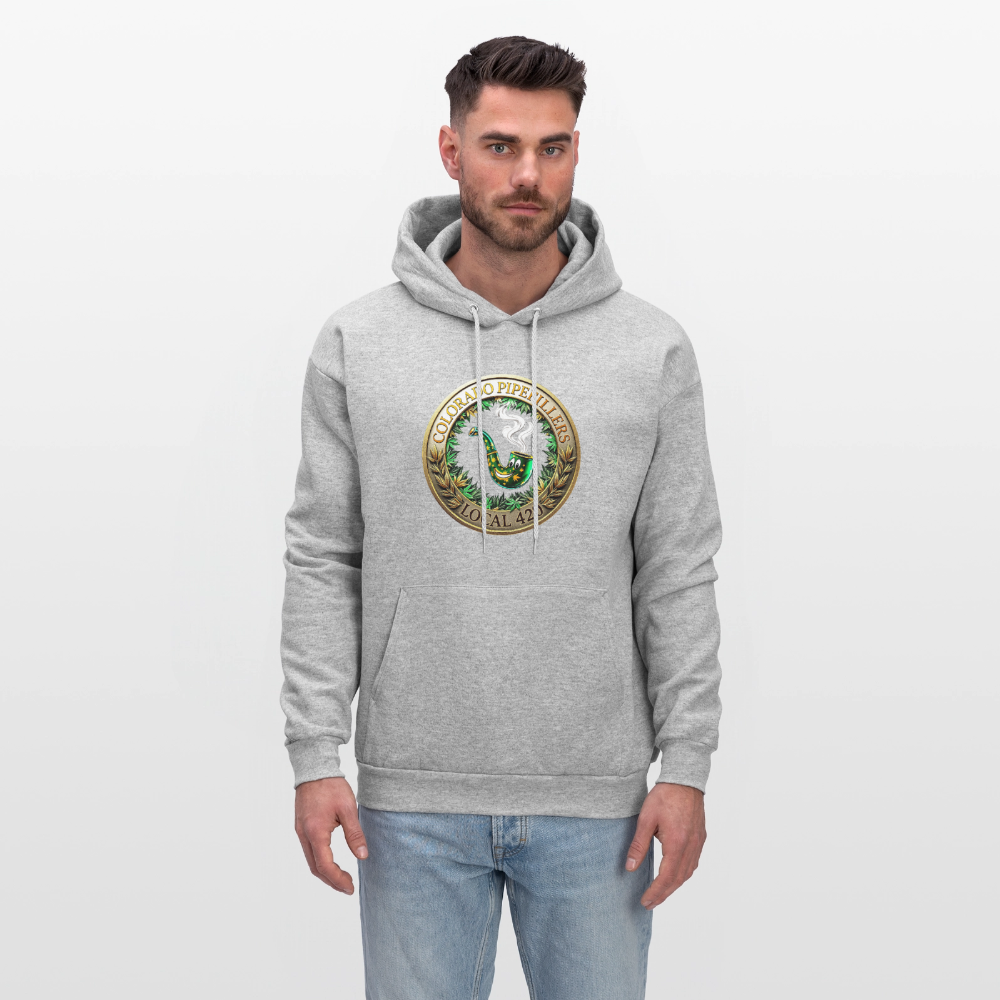 COLORADO PIPEFILLERS LOCAL 420 Men's Hoodie - heather gray