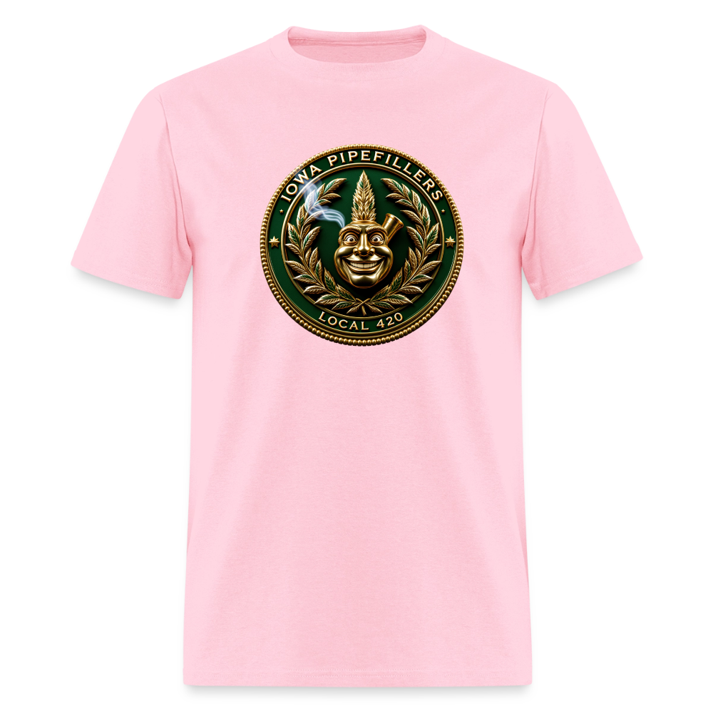 IOWA PIPEFILLERS LOCAL 420 Trucker Hat Men's T-Shirt - pink