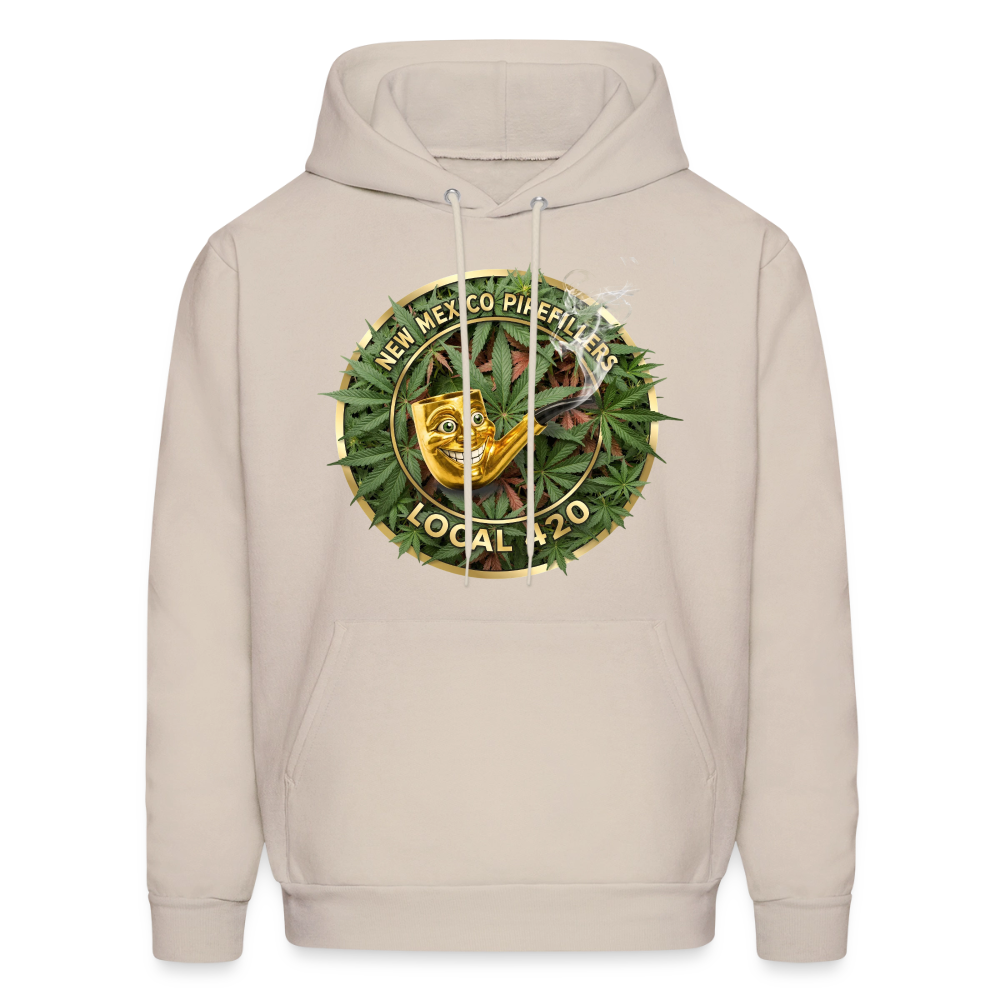 NEW MEXICO PIPEFILLERS LOCAL 420 Men's Hoodie - Sand