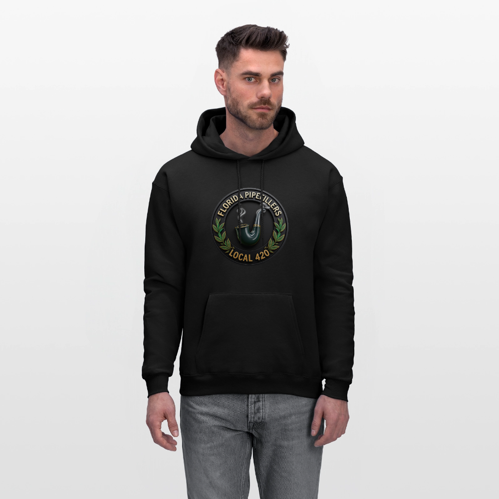 FLORIDA PIPEFILLERS LOCAL 420 F/B DESIGN Men's Hoodie - black