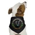 FLORIDA PIPEFILLERS LOCAL 420 Union Dog Bandana 2 - black